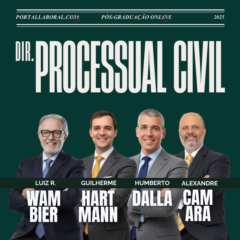 PÓS-GRADUAÇÃO EM DIREITO PROCESSUAL CIVIL- 18 meses